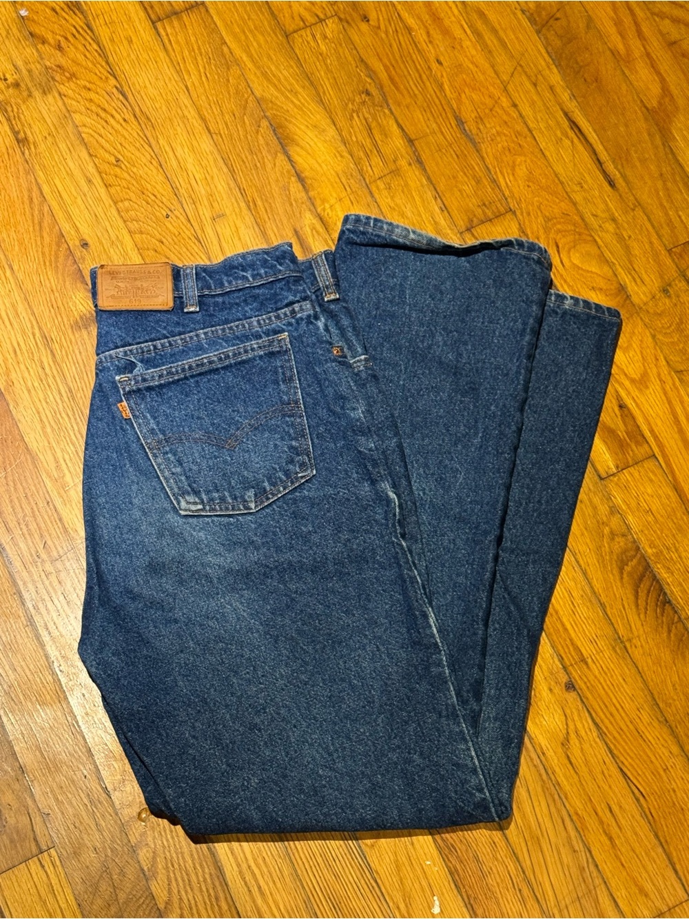 Vintage Levi’s Mens 619 Orange Tab Jeans (36x32)